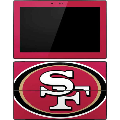 NFL San Francisco 49ers Large Logo Surface Pro Tablet Skin