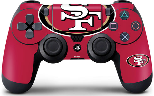 NFL San Francisco 49ers Large Logo PS4 Controller Skin