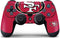 NFL San Francisco 49ers Large Logo PS4 Controller Skin