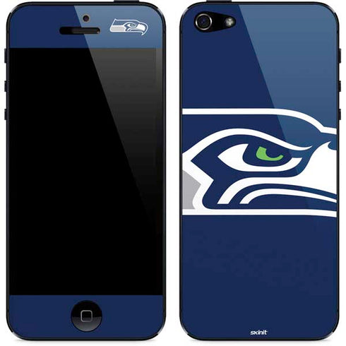 NFL Seattle Seahawks Large Logo iPhone 5/5s/5SE Skin