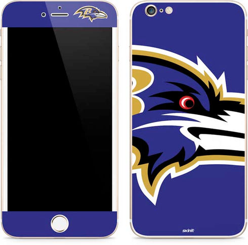 NFL Baltimore Ravens Large Logo iPhone 6/6s Plus Skin