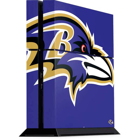 NFL Baltimore Ravens Large Logo PS4 Console Skin