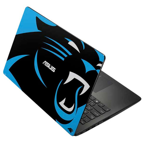 NFL Carolina Panthers Large Logo Asus X502CA 15.6 Skin