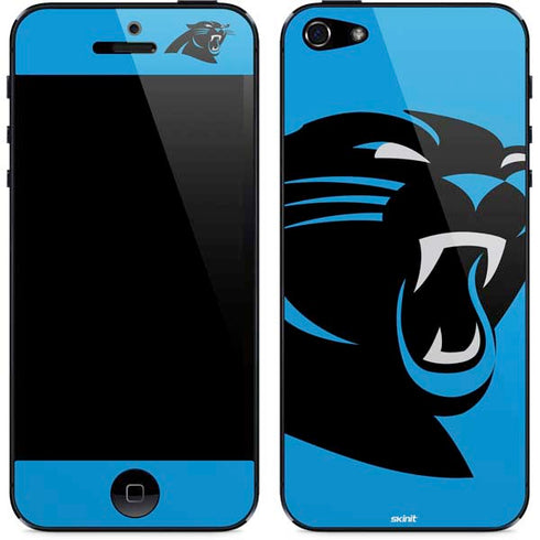 NFL Carolina Panthers Large Logo iPhone 5/5s/5SE Skin