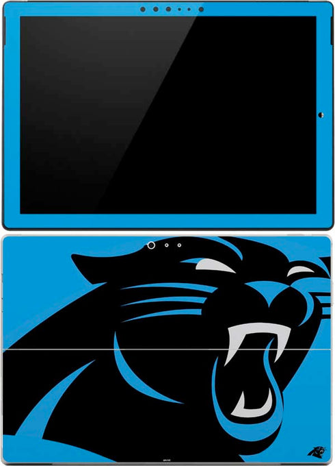 NFL Carolina Panthers Large Logo Surface Pro 4 Skin