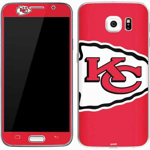 NFL Kansas City Chiefs Large Logo Galaxy S7 Skin