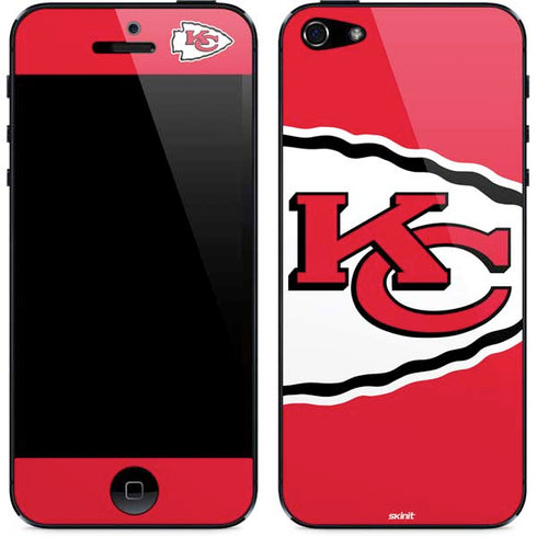 NFL Kansas City Chiefs Large Logo iPhone 5/5s/5SE Skin