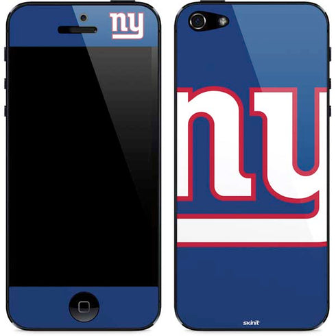 NFL New York Giants Large Logo iPhone 5/5s/5SE Skin