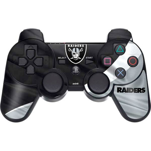 NFL Las Vegas Raiders PS3 Dual Shock wireless controller Skin