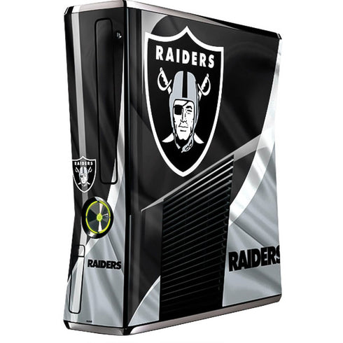 NFL Las Vegas Raiders Xbox 360 Slim (2010) Skin