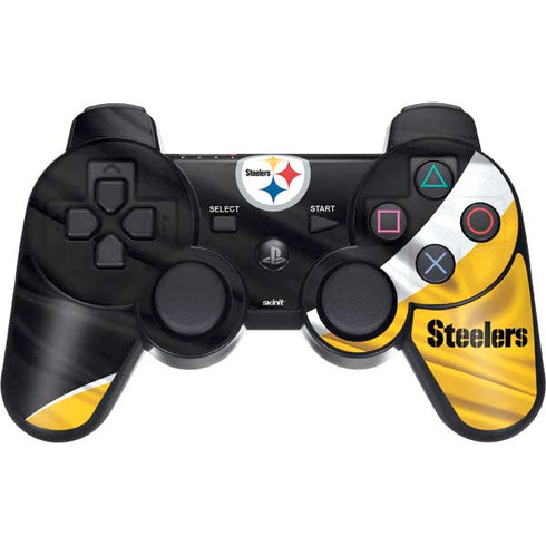 NFL Pittsburgh Steelers PS3 Dual Shock wireless controller Skin