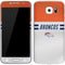 NFL Denver Broncos White Striped Galaxy S7 Skin