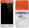 NFL Denver Broncos White Striped iPhone 6/6s Plus Skin