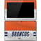 NFL Denver Broncos White Striped Surface Pro Tablet Skin