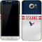 NFL Houston Texans White Striped Galaxy S7 Edge Skin