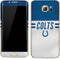 NFL Indianapolis Colts White Striped Galaxy S7 Edge Skin