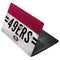 NFL San Francisco 49ers White Striped Asus X502CA 15.6 Skin