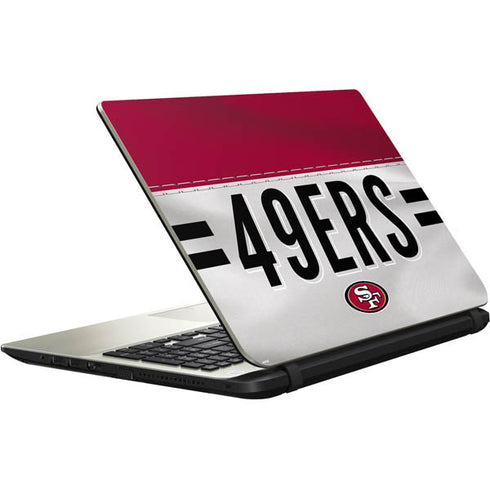 NFL San Francisco 49ers White Striped Satellite L50-B / S50-B Skin