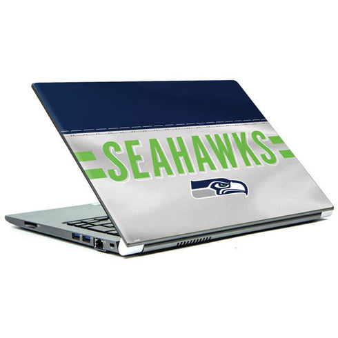 NFL Seattle Seahawks White Striped Portege Z30t/Z30t-A Skin