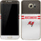 NFL Tampa Bay Buccaneers White Striped Galaxy S7 Edge Skin
