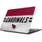 NFL Arizona Cardinals White Striped Apple MacBook Skin