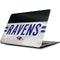 NFL Baltimore Ravens White Striped Apple MacBook Skin