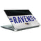 NFL Baltimore Ravens White Striped Portege Z30t/Z30t-A Skin
