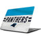 NFL Carolina Panthers White Striped Apple MacBook Skin