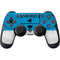 NFL Carolina Panthers White Striped PS4 Controller Skin