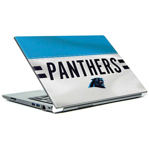 NFL Carolina Panthers White Striped Portege Z30t/Z30t-A Skin