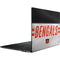 NFL Cincinnati Bengals White Striped Ativ Book 9 (15.6in 2014) Skin