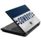 NFL Dallas Cowboys White Striped Lenovo T420 Skin