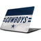 NFL Dallas Cowboys White Striped Apple MacBook Skin