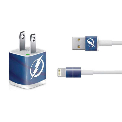 NHL Tampa Bay Lightning Jersey iPhone Charger (5W USB) Skin