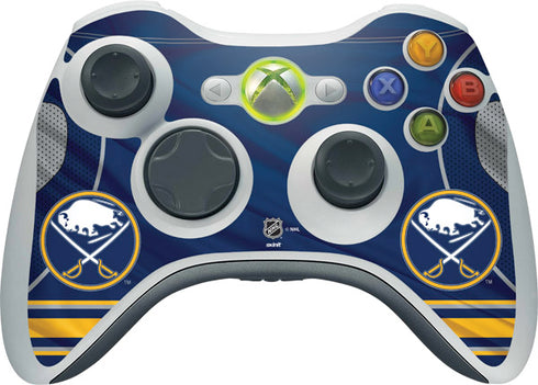 NHL Buffalo Sabres Home Jersey Xbox 360 Wireless Controller Skin