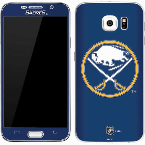 NHL Buffalo Sabres Solid Background Galaxy S7 Skin