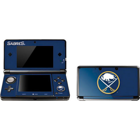 NHL Buffalo Sabres Solid Background 3DS (2011) Skin