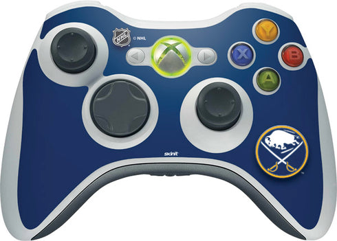 NHL Buffalo Sabres Solid Background Xbox 360 Wireless Controller Skin