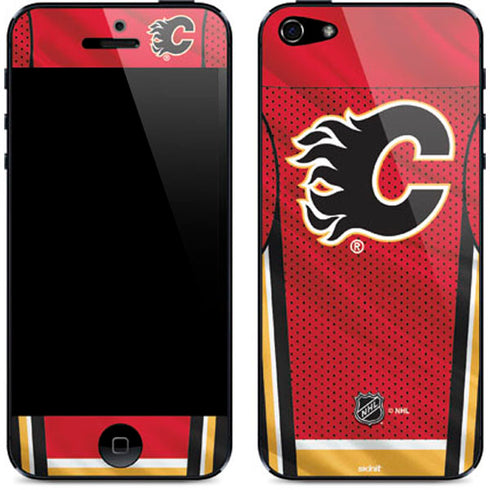 NHL Calgary Flames Home Jersey iPhone 5/5s/5SE Skin