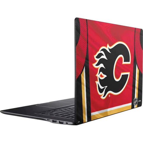 NHL Calgary Flames Home Jersey Ativ Book 9 (15.6in 2014) Skin