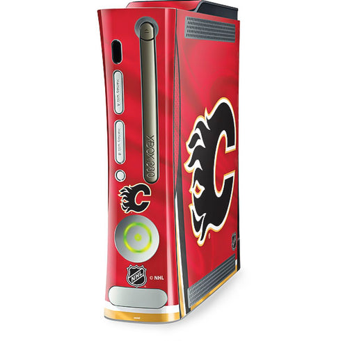 NHL Calgary Flames Home Jersey Xbox 360 (Includes HDD) Skin