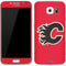 NHL Calgary Flames Solid Background Galaxy S7 Skin