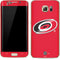 NHL Carolina Hurricanes Solid Background Galaxy S7 Edge Skin