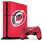 NHL Carolina Hurricanes Solid Background PS4 Console and Controller Bundle Skin