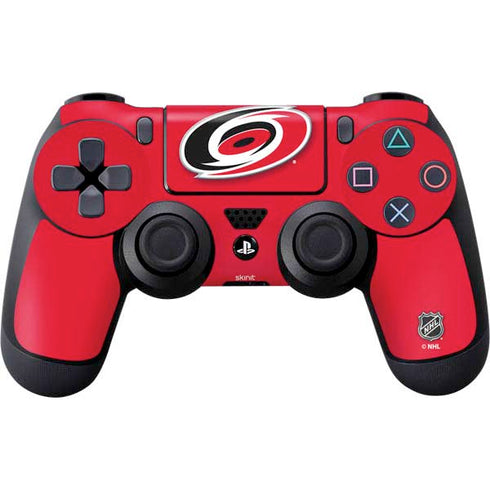NHL Carolina Hurricanes Solid Background PS4 Controller Skin