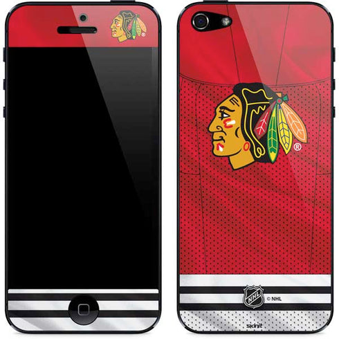 NHL Blackhawks Red Stripes iPhone 5/5s/5SE Skin