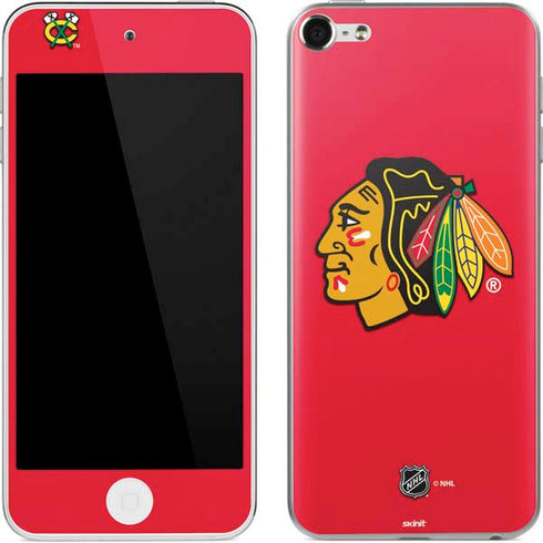 NHL Chicago Blackhawks Solid Background Apple iPod Skin