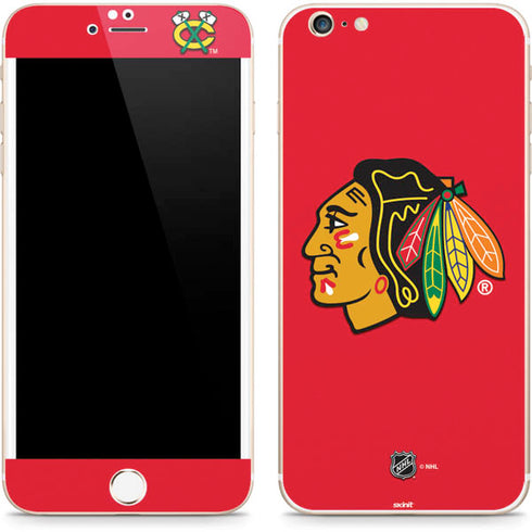 NHL Chicago Blackhawks Solid Background iPhone 6/6s Plus Skin