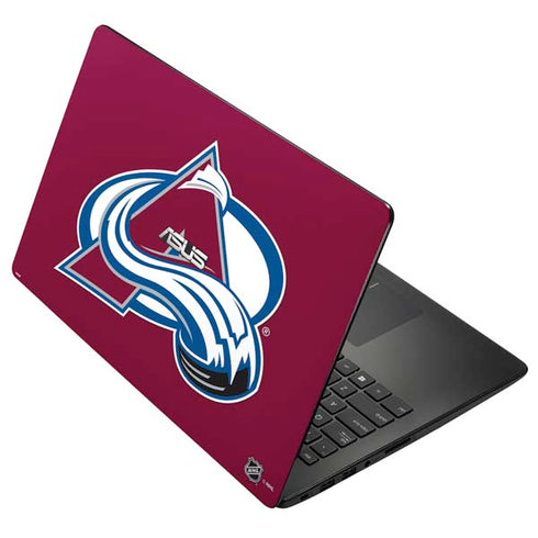 NHL Colorado Avalanche Solid Background Asus X502CA 15.6 Skin