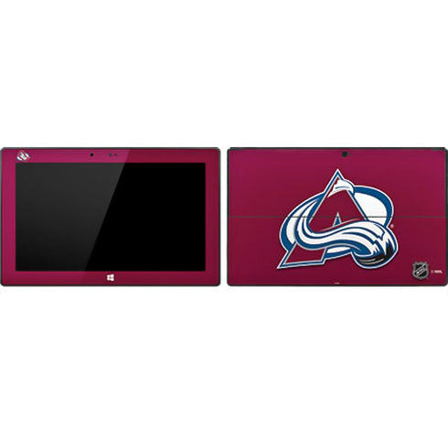 NHL Colorado Avalanche Solid Background Surface Pro Tablet Skin